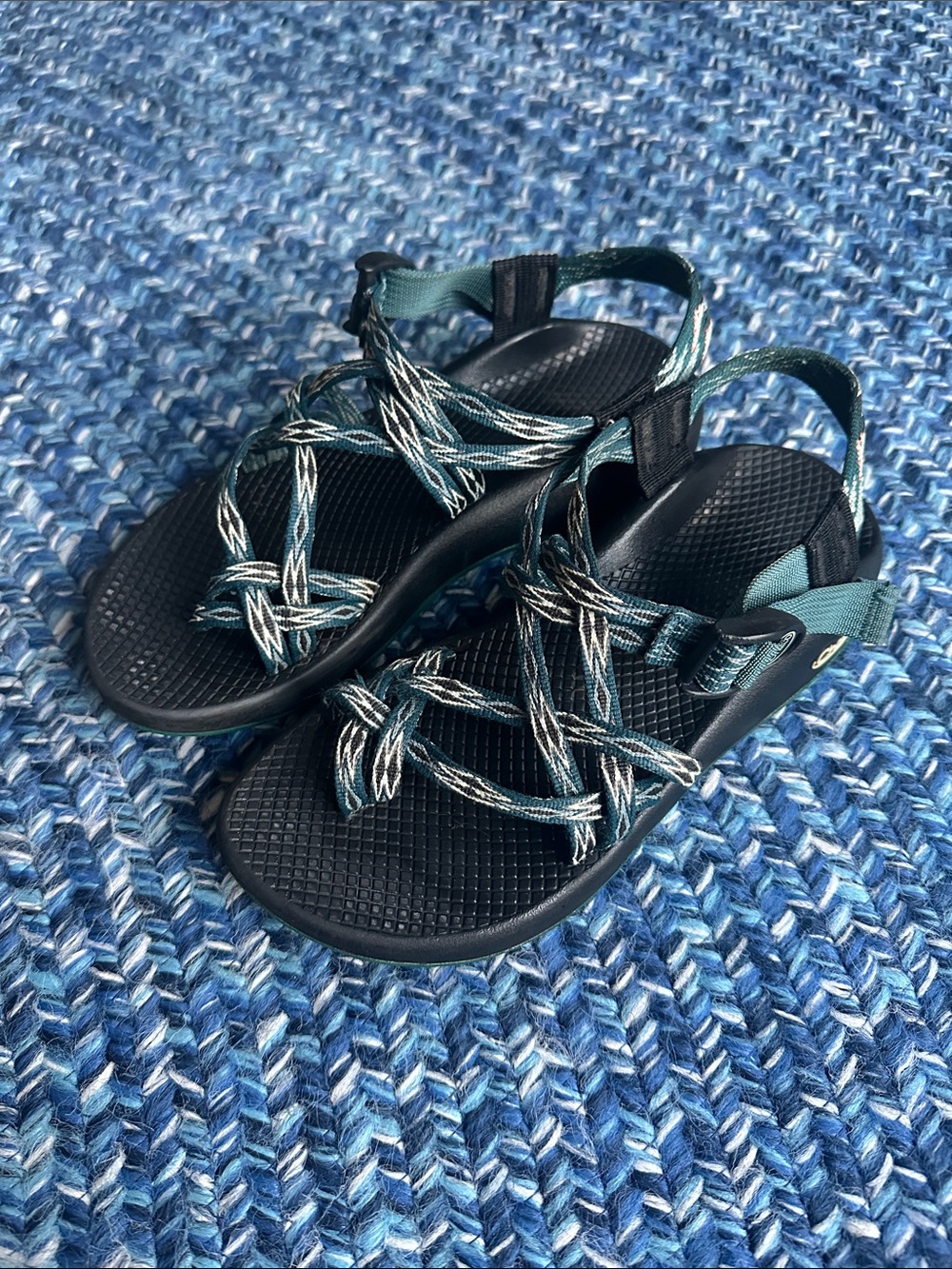 Chaco Zx2 Classic Sandals Angular Teal